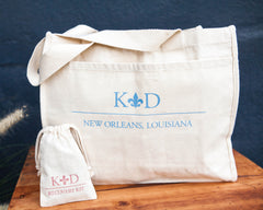 New Orleans Art Deco Wedding Weekend Tote Bag