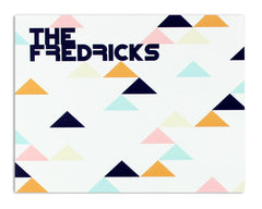 Geometrica Personalized Notecard Back