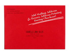 Luminoso Envelope with Return Address Printing