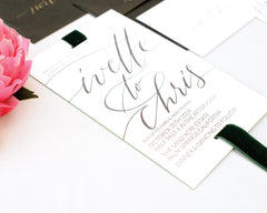 Ivette & Chris Wedding Invitation