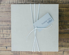 Housewarming Celebration Gift Box with Thank You Tag