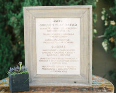 Housewarming Celebration Drink Menu