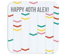 Archetto Personalized Coaster Front