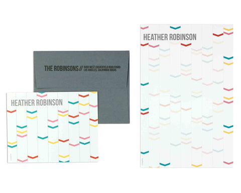 Archetto Notecard & Notepad Set