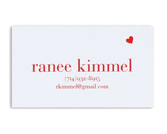 Classico Monogram Business Card