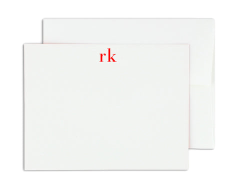 Classico Monogram Notecard