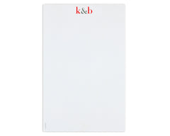 Classico Personalized Notepad