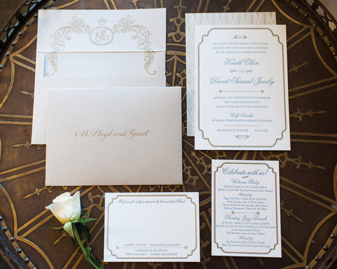 New Orleans Art Deco Wedding