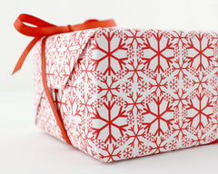 Fa La La Wrapping Paper Close Up