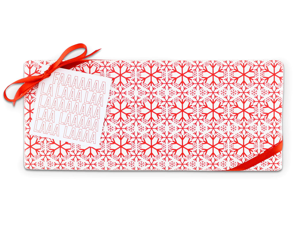 Red Falalala Wrapping Paper