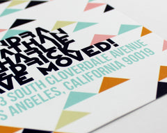 Geometrica Announcement or Invitation Close-Up
