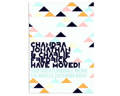 Geometrica Announcement or Invitation Front
