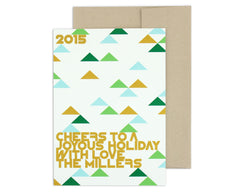 Holimetrica Holiday Card with Envelope