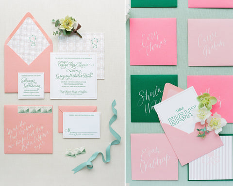 Mint & Peach Charleston Wedding