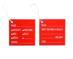 Lettera Gift Tag #1 and #2