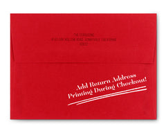 Luminoso Envelope with Return Address Printing