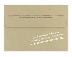 Maglione Envelope with Return Address
