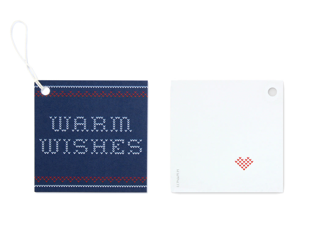 Maglione Gift Tag Front and Back